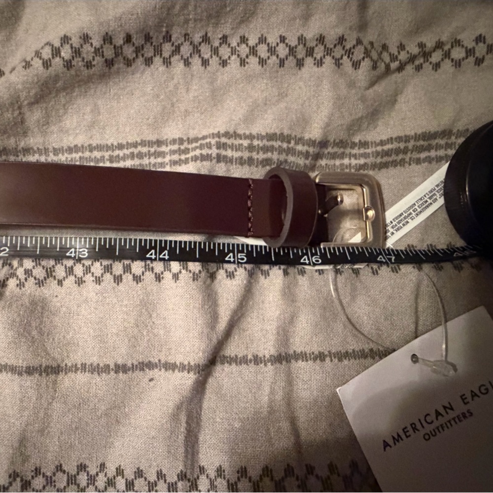 American Eagle 🦅 Skinny Leather Belt - Picture 8 of 10